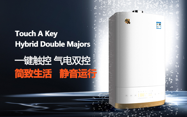 雙能源壁掛爐，省氣25%